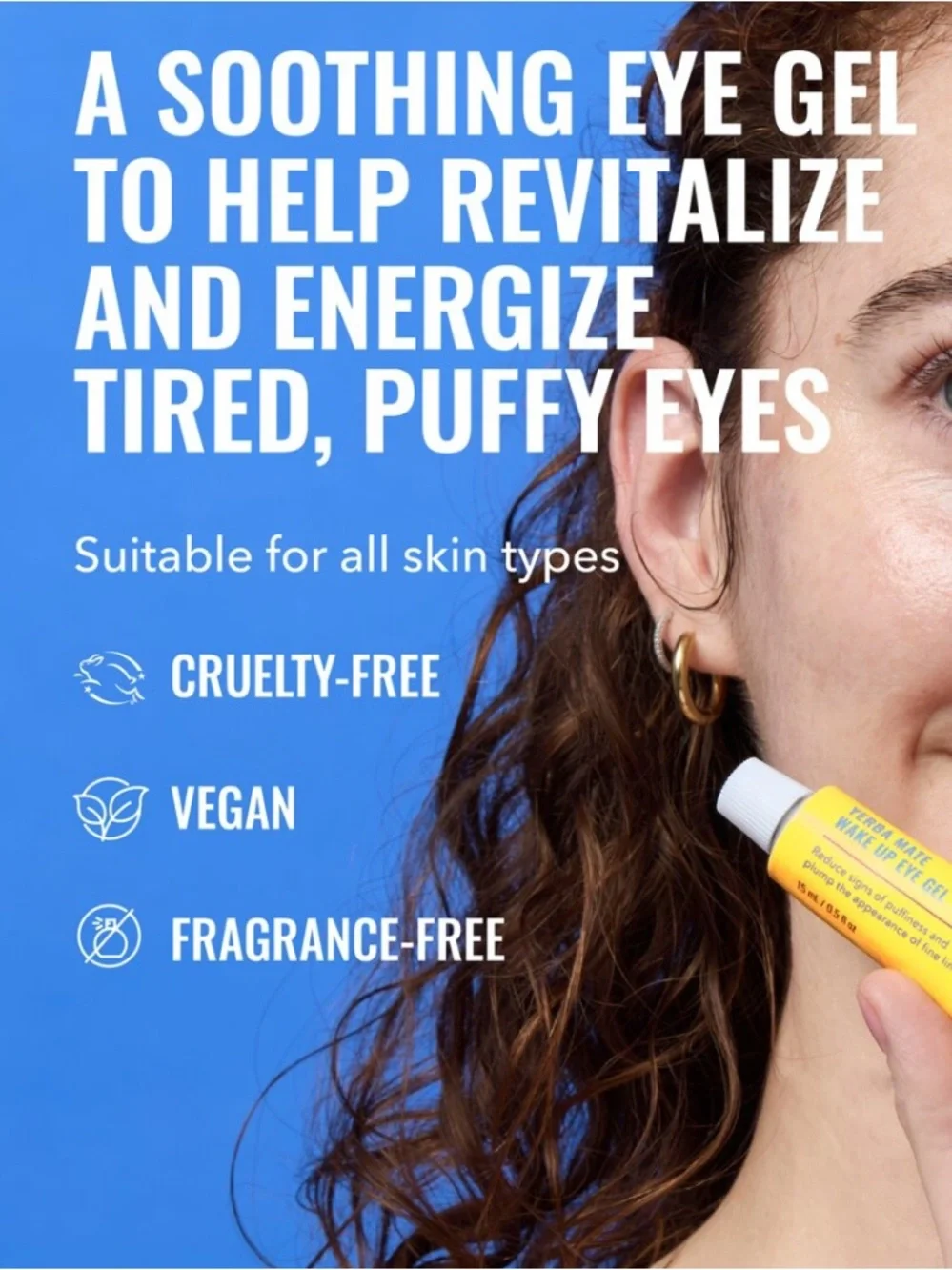 Good Molecules Wake Up Eye Gel 15ml .5oz New & Sealed